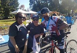 Picture of Team Member volunteers at the Habitat for Humanity East Bay/Silicon Valley Cycle of Hope